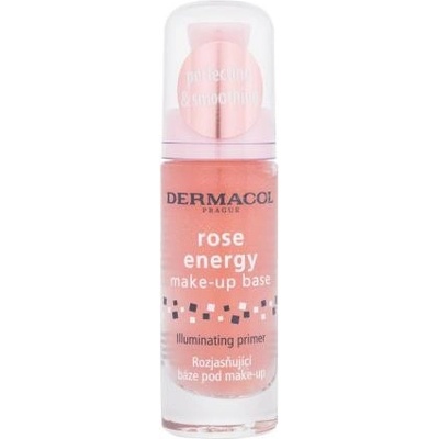 Dermacol Rose Energy rozjasňující podkladová báze pod make-up 20 ml – Zboží Mobilmania