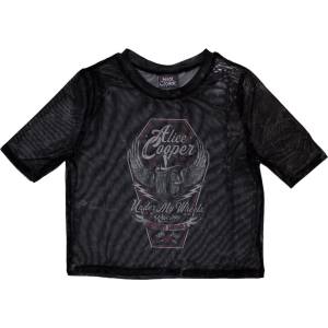 Alice Cooper Under My Wheels Black M Дамски Риза (ACMCT30LB02)