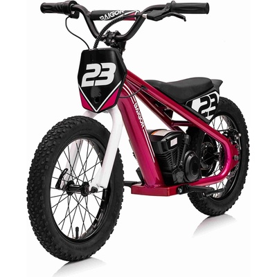 Tomido Dětské elektrické vozítko Motorka BAIGOR 23 PRO růžová