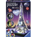 3D puzzle Ravensburger 3D puzzle svítící Eiffelova věž s Disney Noční edice 216 ks