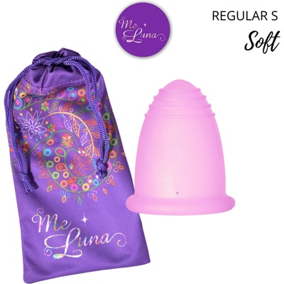 Me Luna Basic Soft menstruační kalíšek S růžová