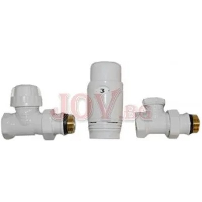 THS Thermostyle Радиаторен сет cayman-3 white ths 1/2 прав