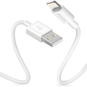 Dudao Кабел за зареждане Dudao USB-A / Lightning - Бял / 1m KP41429