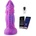 HISMITH WDA001-M Wildolo Ardoris Monster Dildo 10 Vibration Modes & Wireless App Suction Cup 8" Purple-Pink