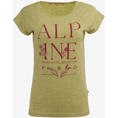 ALPINE PRO Hunga T-shirt ALPINE PRO | Zelen | ЖЕНИ | XS