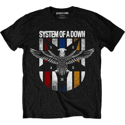 System of a Down Eagle Colours Black 2XL Риза (SOADTS02MB05)