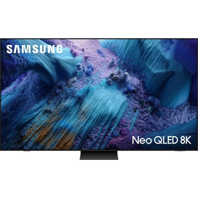 Смарт телевизор Samsung - 75QN990F, 75'', NeoQLED, 8K AI Upscaling Pro, HDR10+, Motion Xcelerator 240Hz, Dolby Atmos 90W, Anti Reflection, черен (QE75QN990FTXXH)