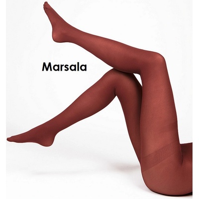 Dámské punčocháče Micro 50 DEN Marsala