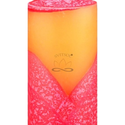 Svitsol Válec oranžový s obloučky zdobením, Sen 70 g