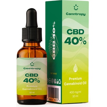 Canntropy CBD Premium Cannabinoid Oil 40 % CBD, 400 mg/ml, 10 ml