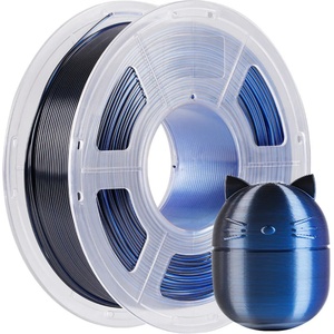 Anycubic PLA Silk Dual Color Black Blue - 1, 75 mm / 1000 g (6974662352651)