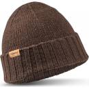 Kreibich & Fellhof merino čepice Traunstein tmavě hnědá