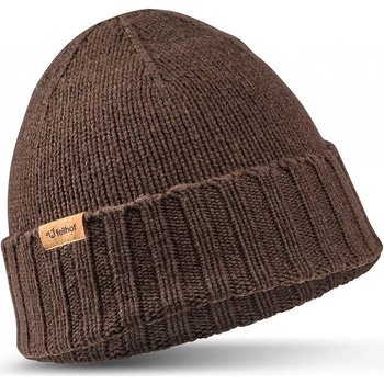 Kreibich & Fellhof merino čepice Traunstein tmavě hnědá