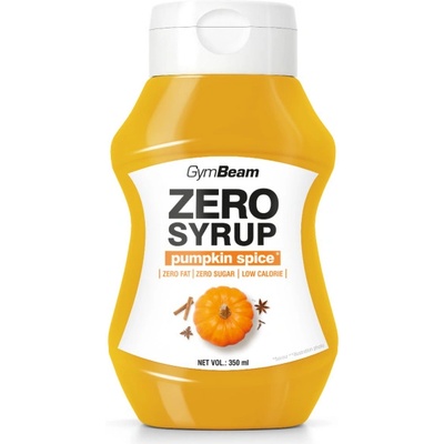 GymBeam ZERO SIRUP pumpkin spice 350 ml