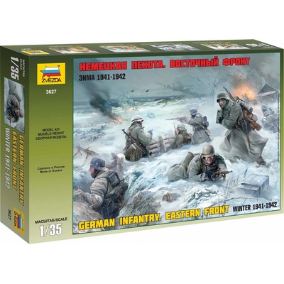 Model Kit figúrky 3627 German Infantry Winter 1941/42 1:35