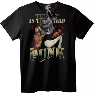 NOONEBRAND Тениска Punk Най-Добрият в Света - XS, Black