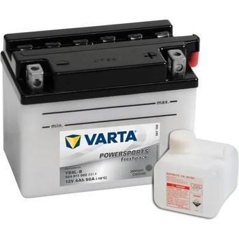 Image 1 of VARTA Powersports Freshpack 12V 4Ah right+ YB4L-B/YB4L-BS 504011002A514