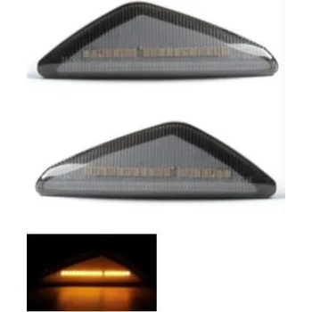 Image 1 of Диодни мигачи за bmw x3, x5, x6 - хром с бягащ мигач (sba033d)