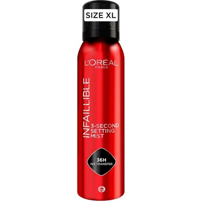 L'Oréal Paris Infaillible 3-s setting mist fixační sprej 150 ml – Sleviste.cz