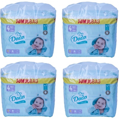 Dada 4x JUMBOBAG extra soft 4 MAXI 7-16 kg 82 ks