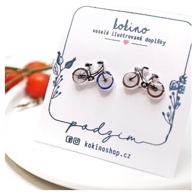 Kokino náušnice pecky Cyklo 29189