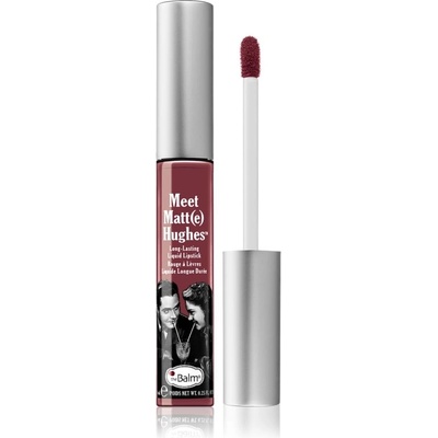 theBalm Meet Matt e Hughes Long Lasting Liquid Lipstick dlouhotrvající tekutá rtěnka Confident 7,4 ml