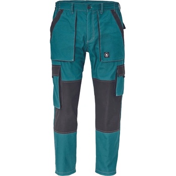 Cerva MAX SUMMER Pracovné nohavice do pasu zeleno čierna