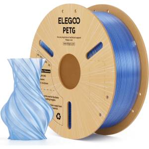 Elegoo PETG Translucent Blue - 1, 75 mm / 1000 g (50.203.0772)