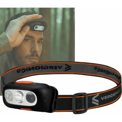 Čelovka LED čelová svítilna Dva režimy Nabíjení USB Až 5 hodin provozu