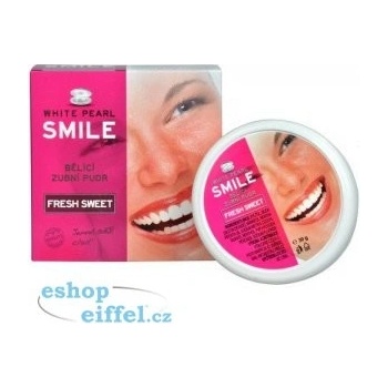 White Pearl Smile Freshsweet bieliaci zubný púder 30g
