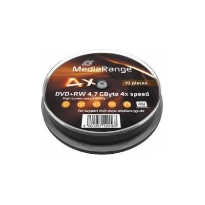 MediaRange DVD+RW 4.7GB 4x - 10 броя (шпиндел) MR451