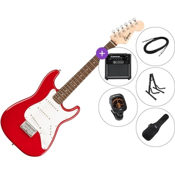 Squier Mini Stratocaster IL SET 2 Dakota Red Електрическа китара