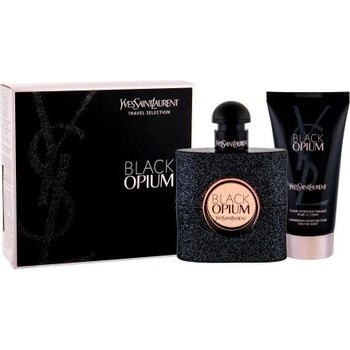 Yves Saint Laurent Black Opium подаръчен комплект: EDP 50 ml + хидратираща грижа за тяло 50 ml за жени