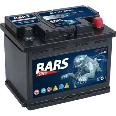 Bars 12V 60Ah 570A GS60