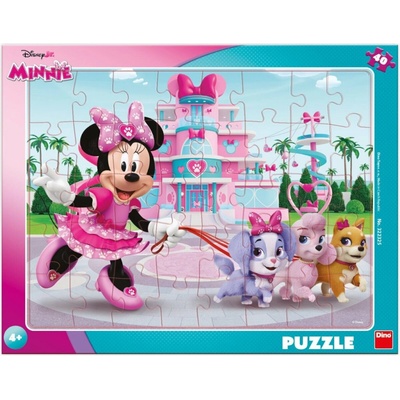 Dino Minnie s pejsky 40 dílků