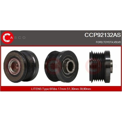 Řemenice, generátor CASCO CCP92132AS