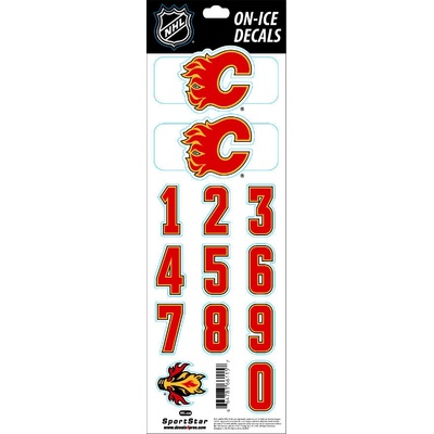 Sportstape ALL IN ONE HELMET DECALS - CALGARY FLAMES