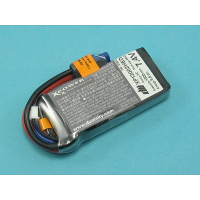 Dualsky Akku LiPol Xpower 1300-2S HED 60C