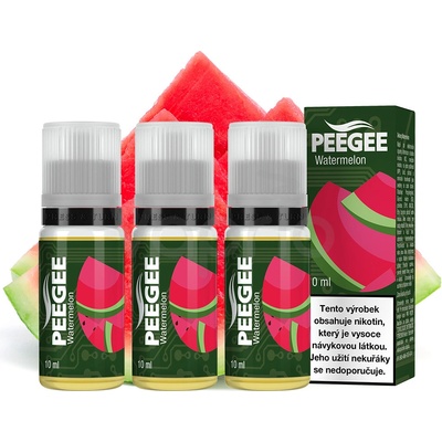 PeeGee Watermelon 3 x 10 ml 18 mg