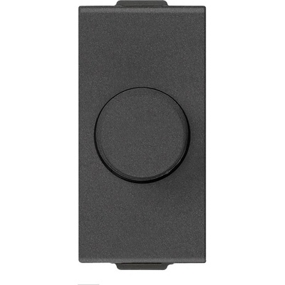 Vimar 09153. cm Димер с потенциометър за лампа с нажежаема жичка 230v 100-500w, Карбон мат1m neve up (09153.cm)