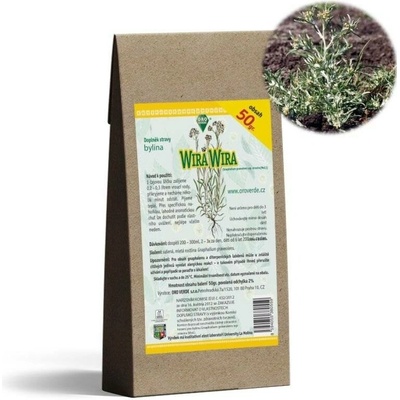 Oro Verde Wira Wira Gnaphalium graveolens ssp. viravira Mold. sušená řezaná nať 500 g