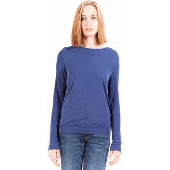 Gant Perfektné Dámske Tričko Dlhý Rukáv Modrá