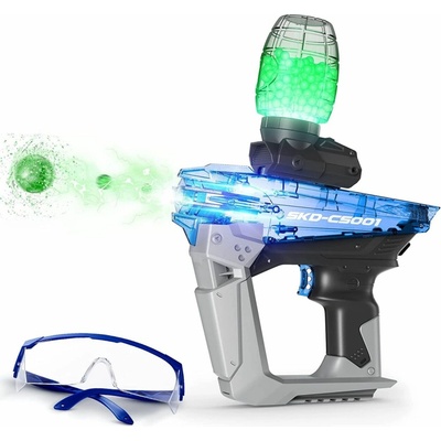 Sunny Blaster SKD-2, pištoľ na vodné gélové guľôčky s príslušenstvom, modrá SKD-2blue