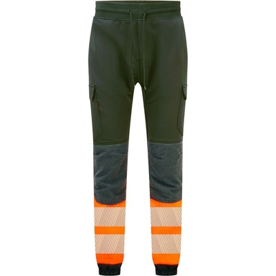 Portwest KX341 Reflexné slim flexi tepláky oranžová