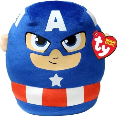 Ty Plus Ty Squishy Beanies Captain America 25cm (ty39257)