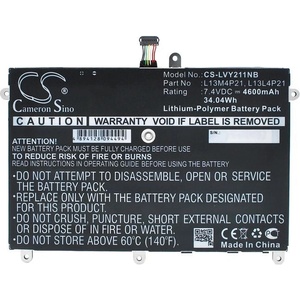 Cameron Sino Батерия за Lenovo Yoga 2 11 / Ideapad Yoga 2 11, 4600mAh, Li-Pol (CS-LVY211NB)