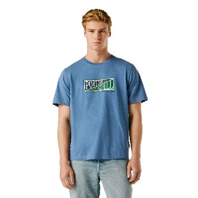 Тениска Pepe jeans George short sleeve T-shirt - Blue (Washed Navy Blue)
