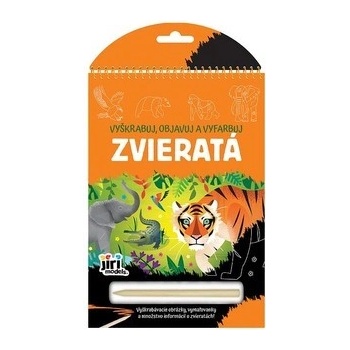 Vyškrabávacie vymaľovanky Zvieratá