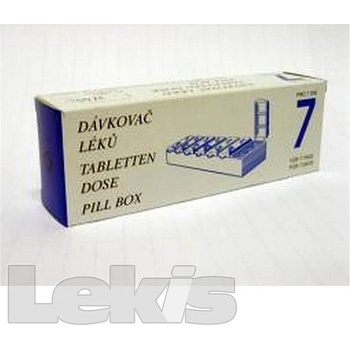 Schering Dávkovač léků pro 7 dní dělený