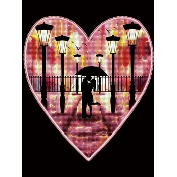 Diamond dotz Влюбени - диамантен гоблен dd7.085